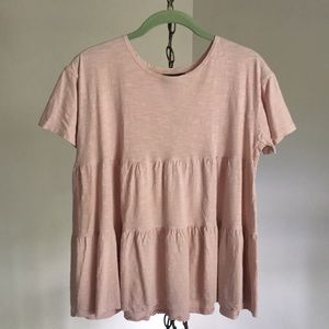 Hatch maternity shirt, pale pink, size 1